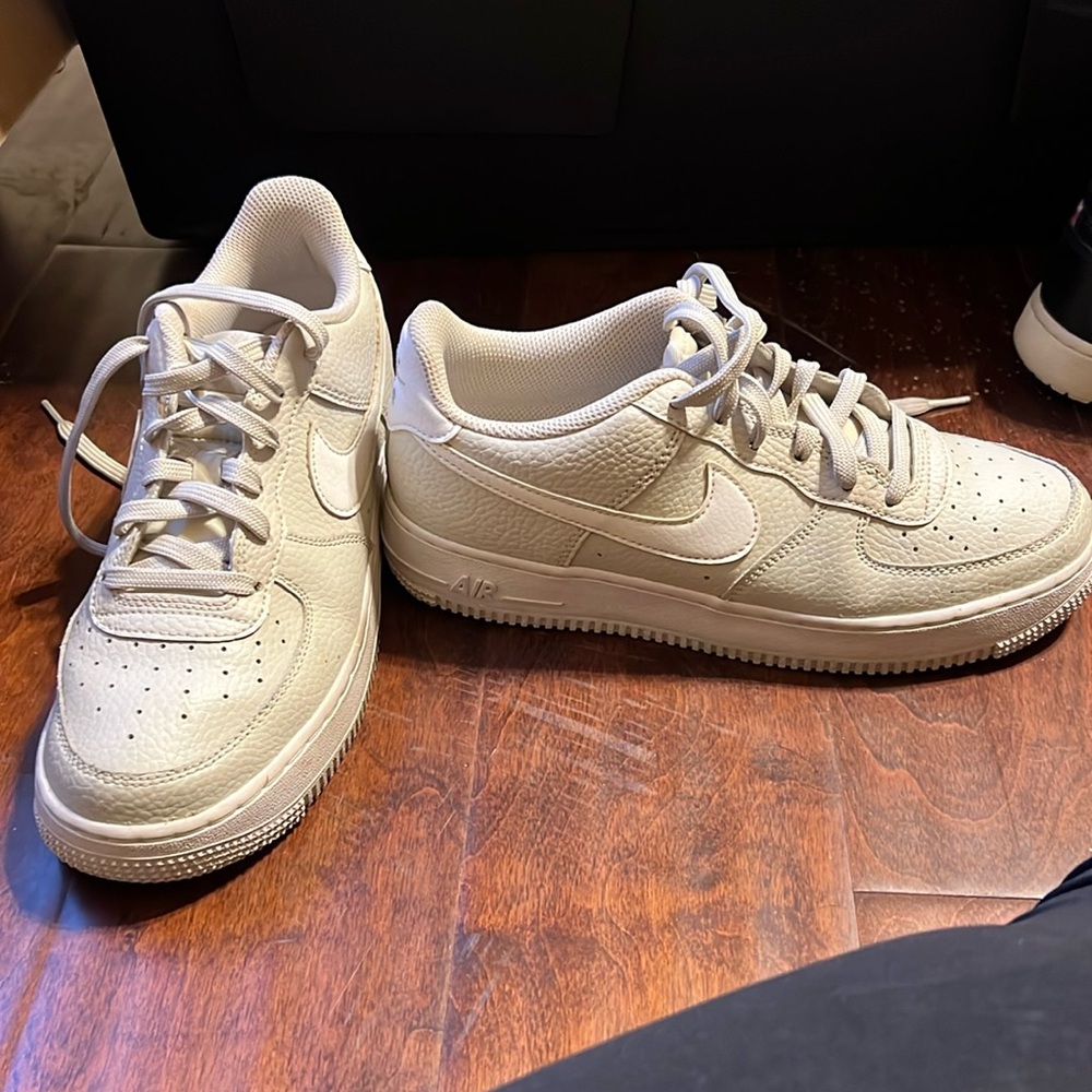 Cream  Nike Air Forces